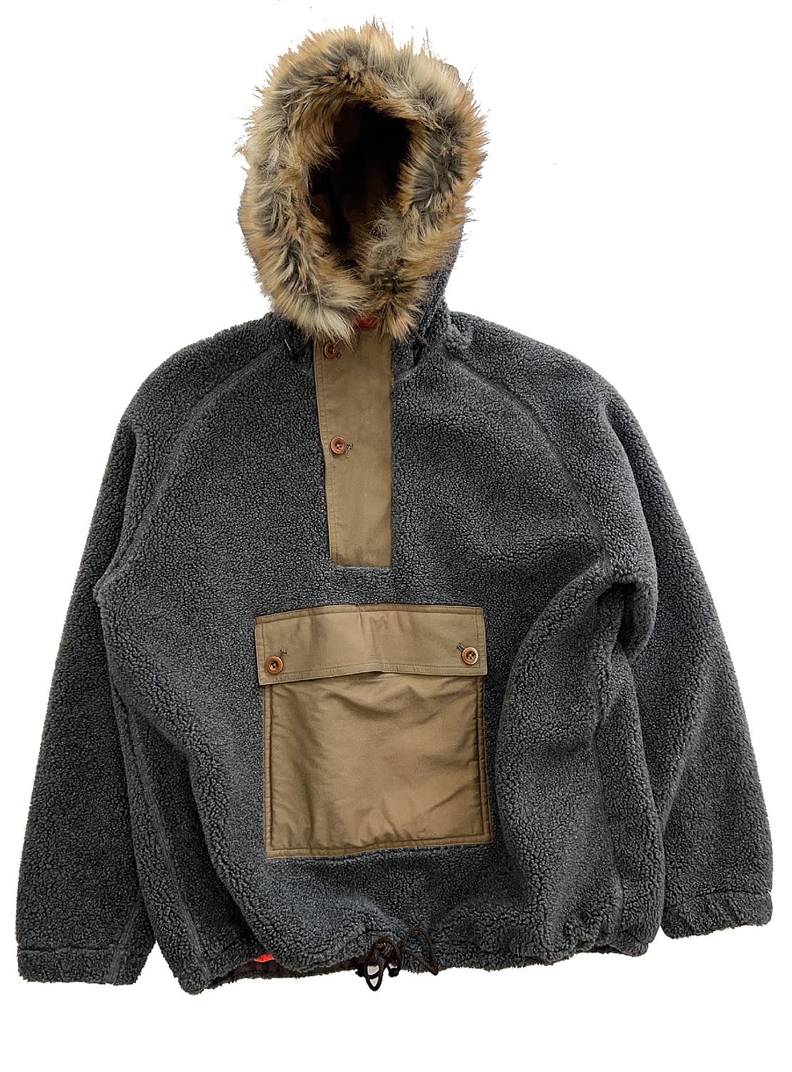 컬러비콘 플리스 후드 자켓 상품이미지3