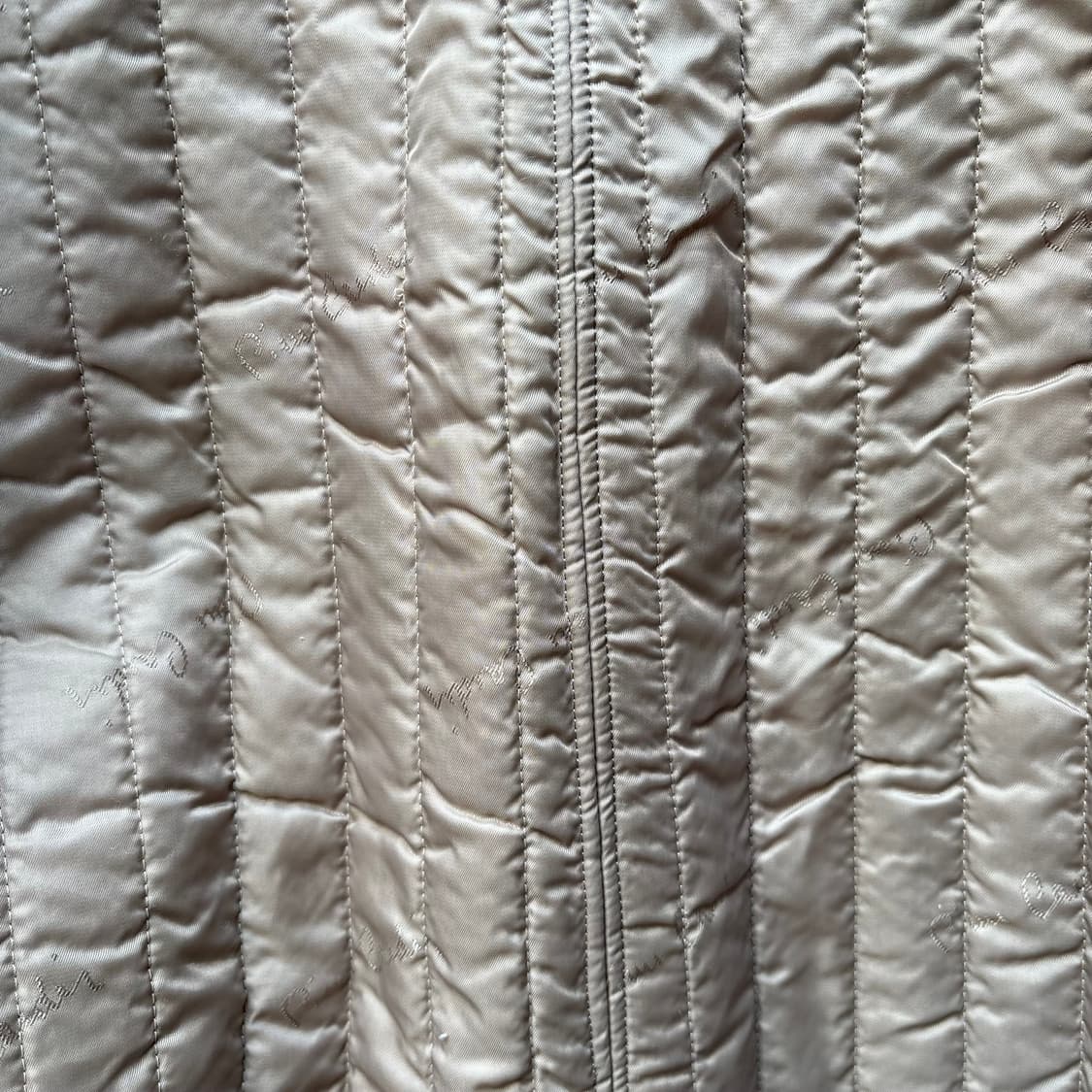 90s 피에르 까르뎅 퀼팅 견장 트렌치 코트 상품이미지6