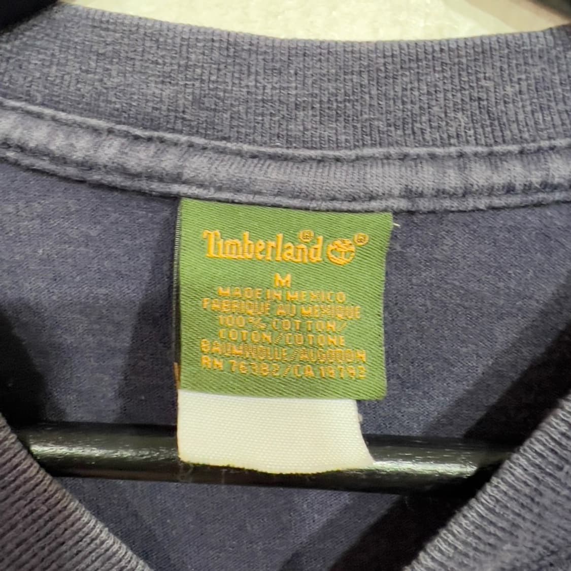 팀버랜드 로고 프린팅 반팔티 상품이미지5