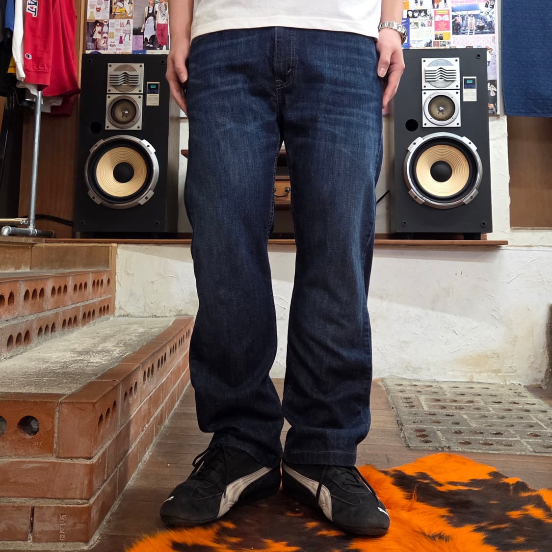 리바이스 505 진청 데님 팬츠 상품이미지1