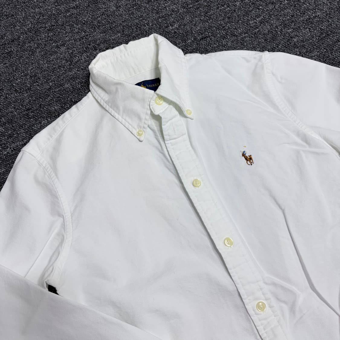 폴로 랄프로렌 슬림핏 옥스포드 셔츠 상품이미지3