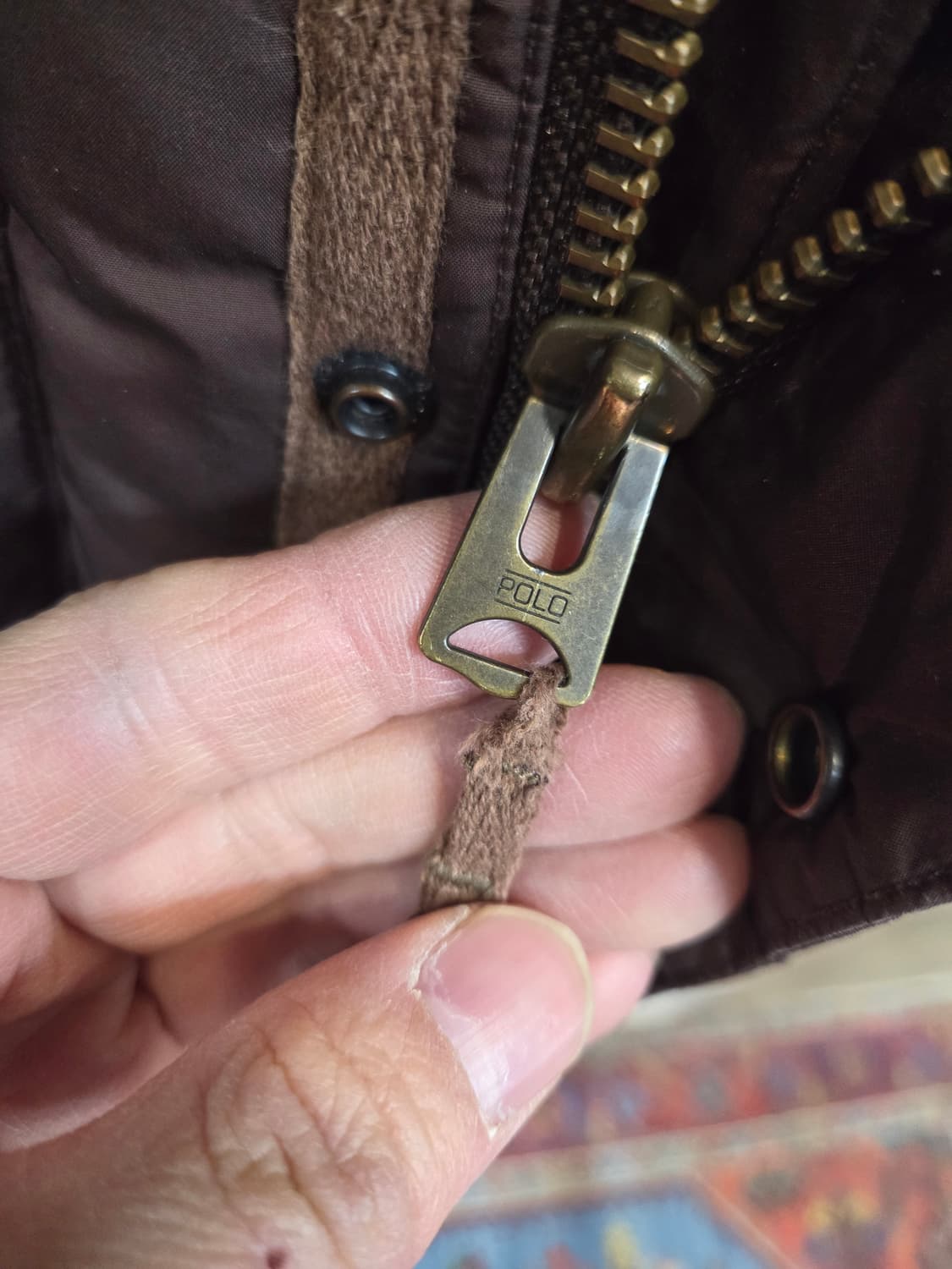 폴로랄프로렌 키즈 주니어 딥브라운 패딩 16 18 성인 95 상품이미지5