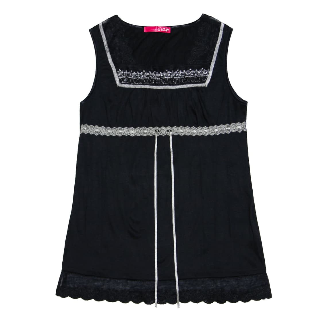 Lace Point sleeveless 상품이미지2