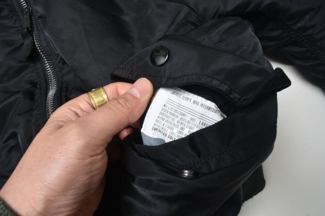 알파인더스트리 MA-1 마원 항공점퍼 L N1231 상품이미지5