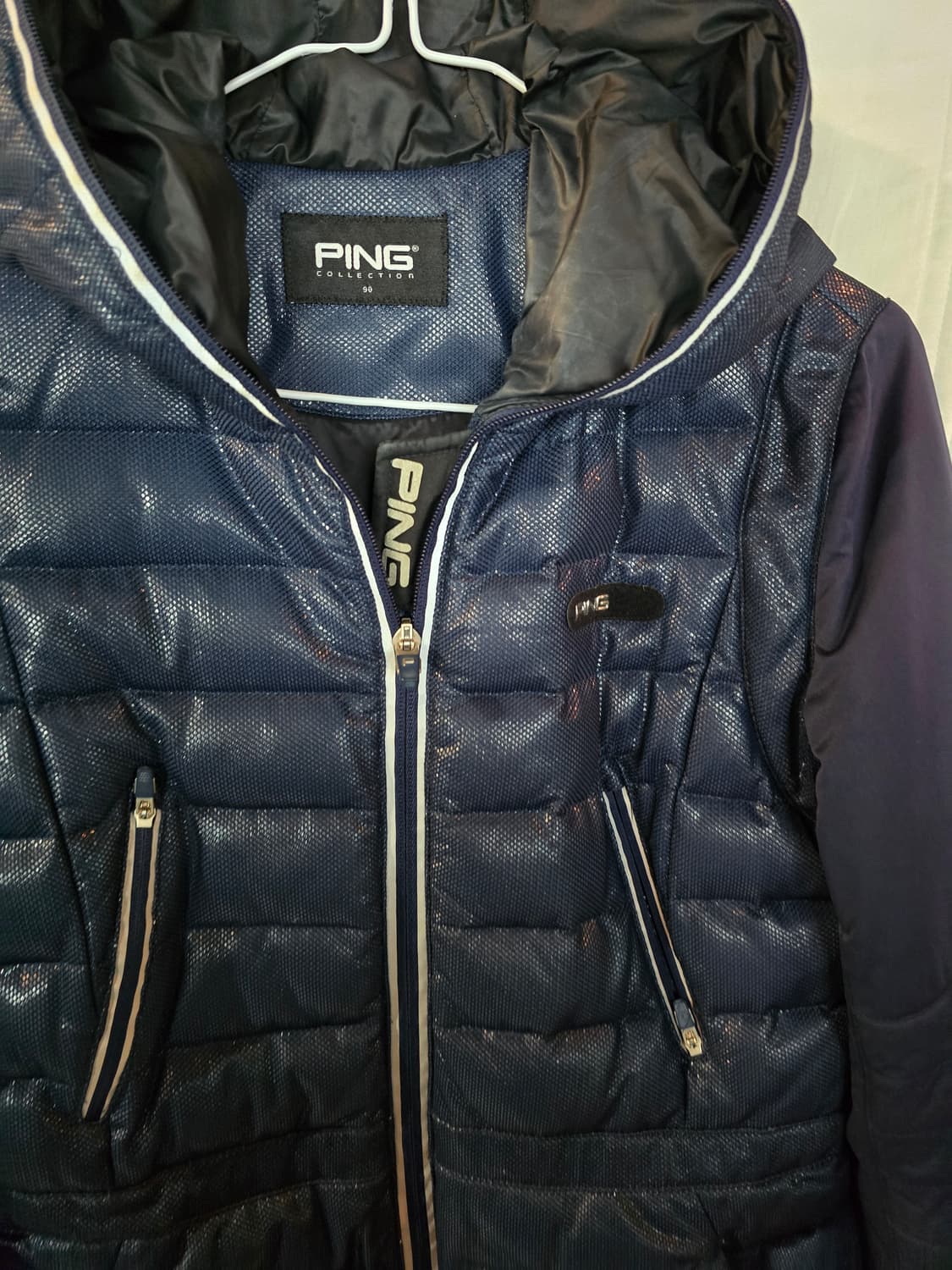 PING 핑 여성 패딩 점퍼 네이비 상품이미지1