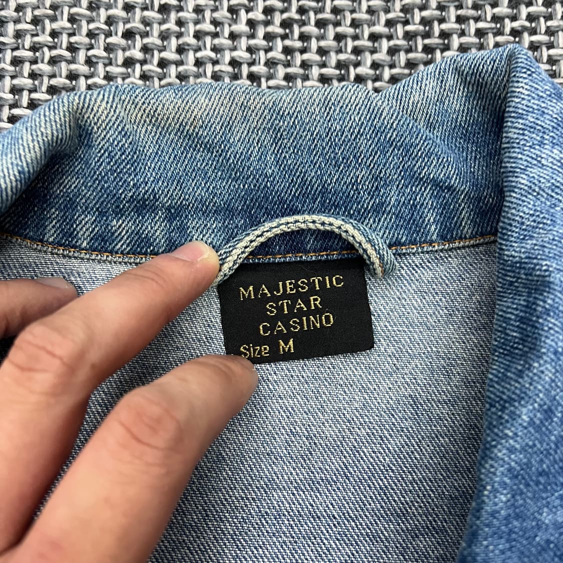 빈티지 데님 자켓 상품이미지2