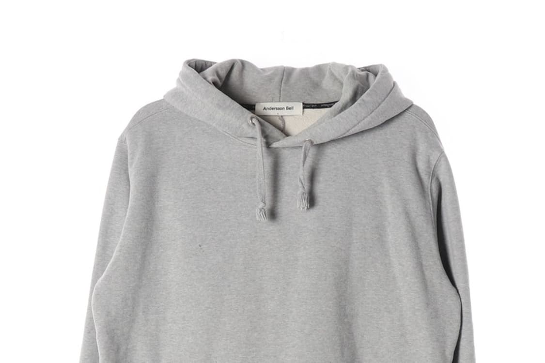 앤더슨벨 그레이 컷오프 그래픽 후드 L 상품이미지3