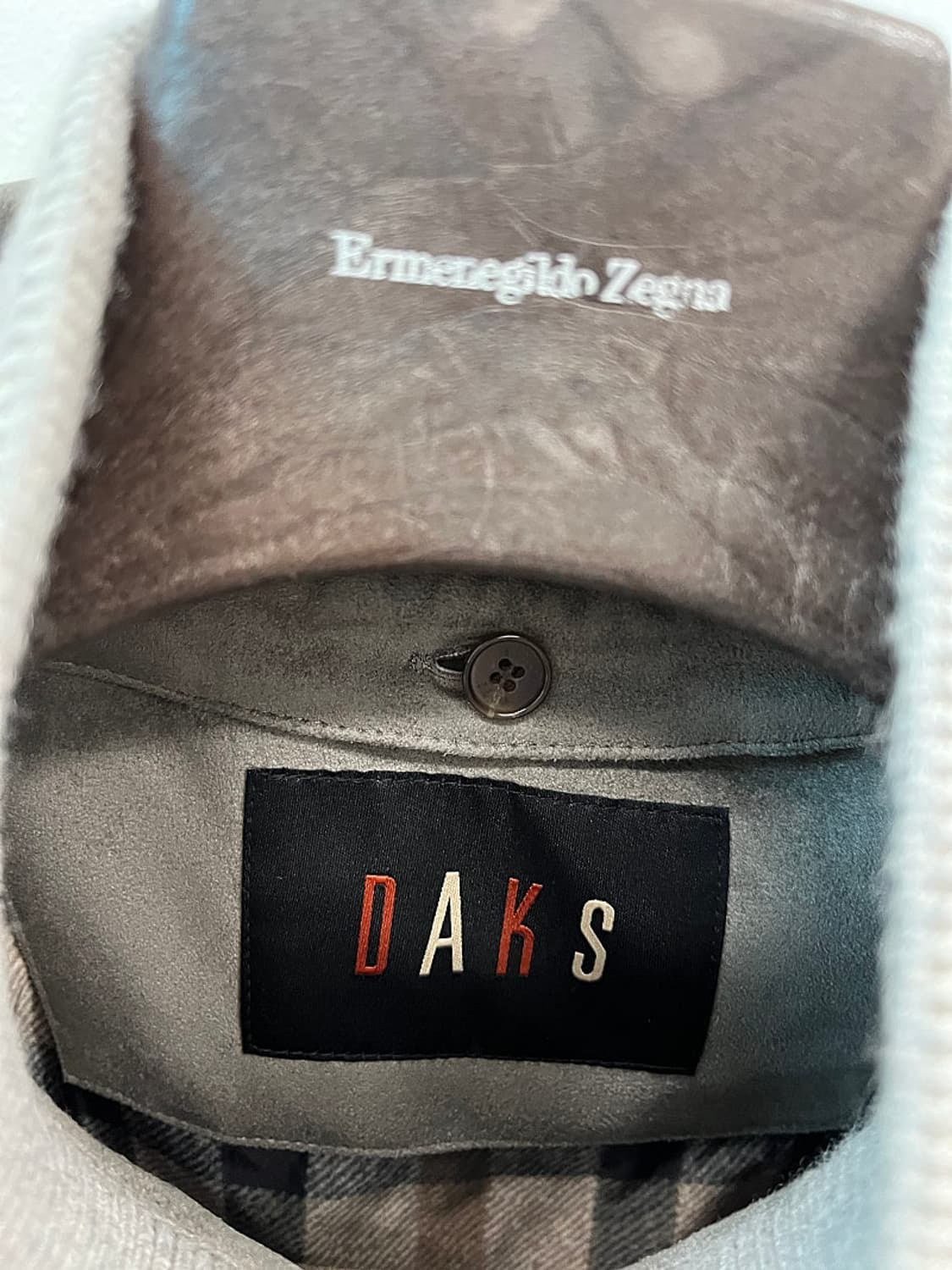 105) 닥스 스웨이드 구스패딩자켓  상품이미지3