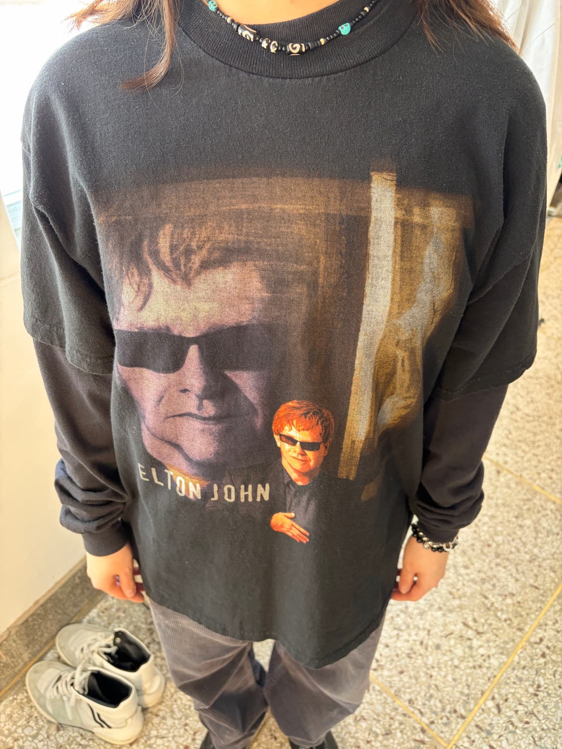 2001 엘튼존 투어 티셔츠 상품이미지1