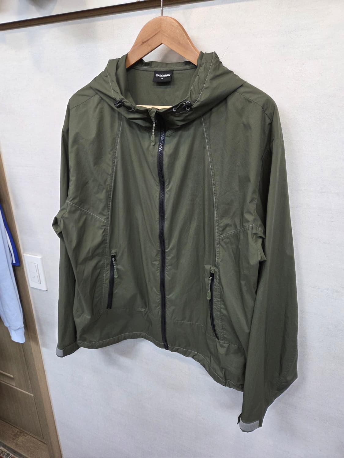살로몬 릿지 라이트 경량 바람막이 후드자켓 xl 상품이미지6