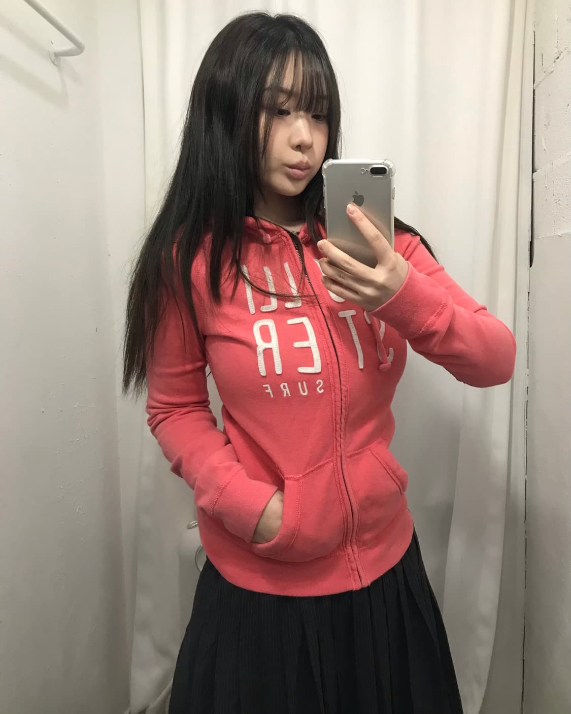 Y2K 홀리스터 후드집업 상품이미지4