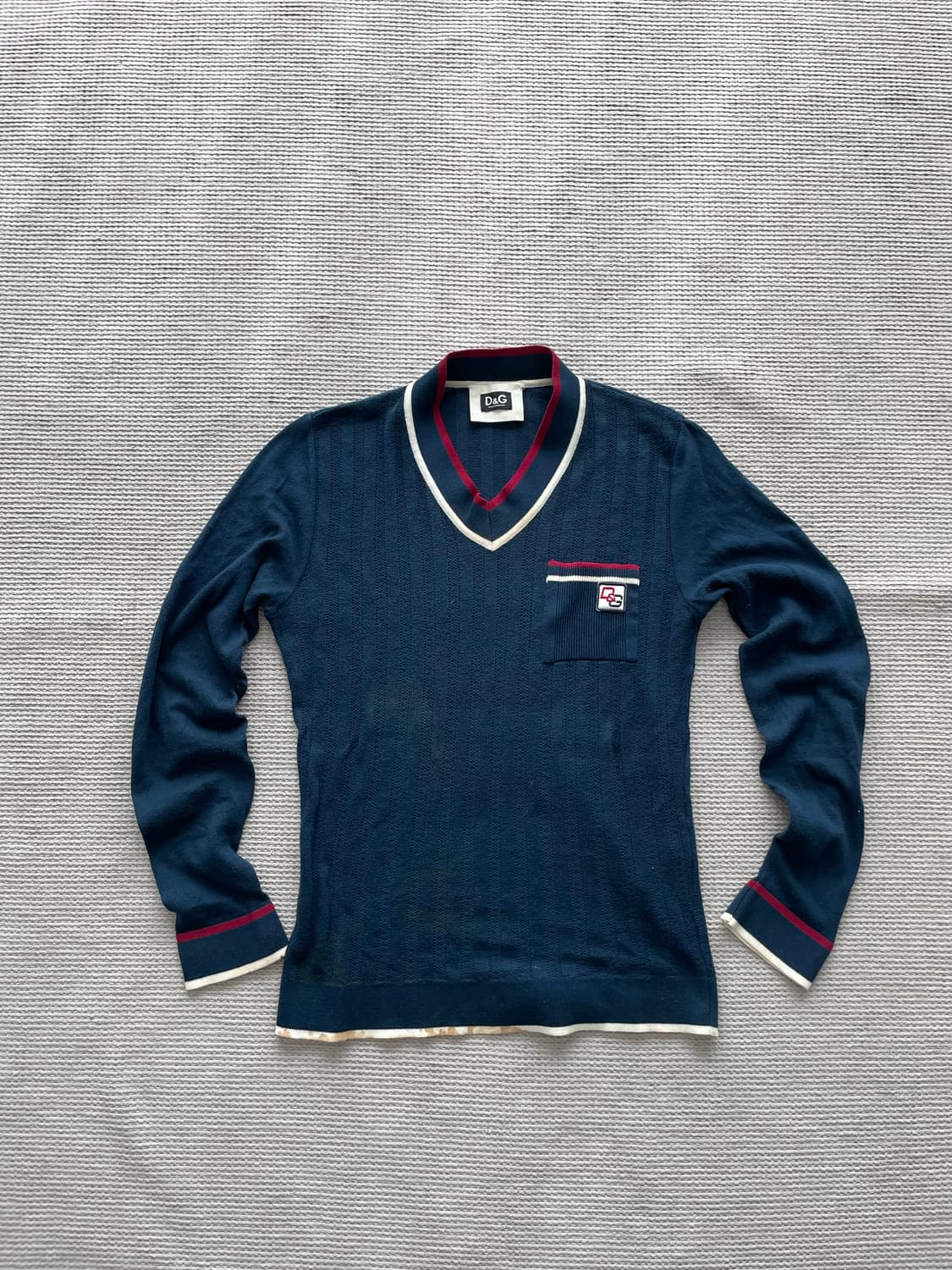 돌체앤가바나 브이넥 니트  상품이미지1