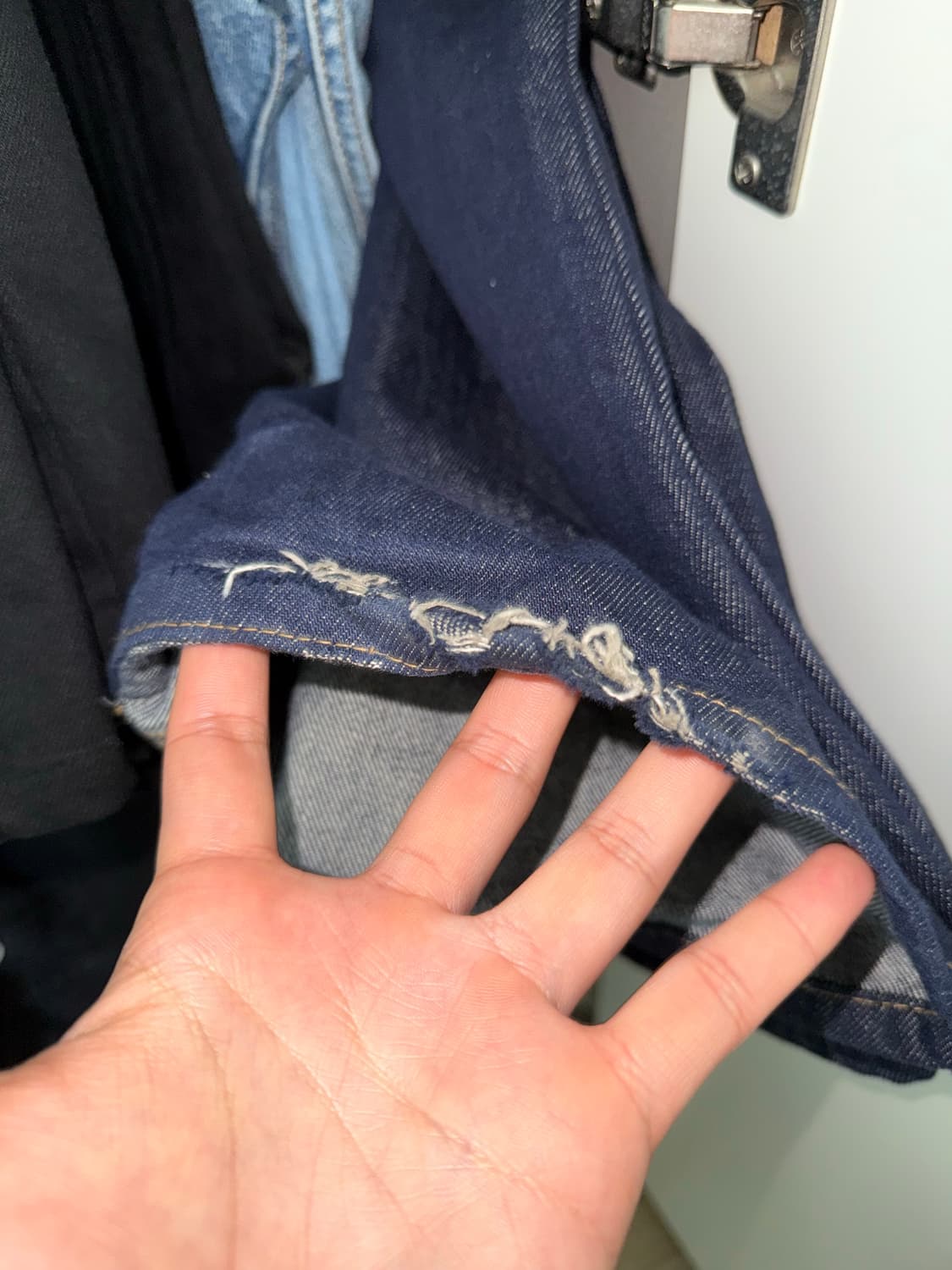 ertr 인디고 데님 L 상품이미지3