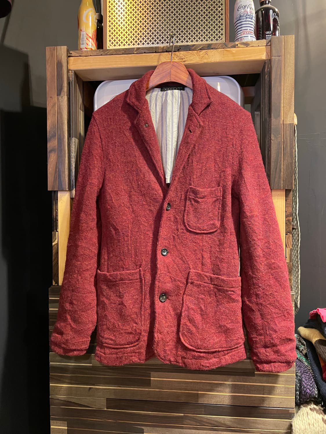 투모로우랜드 니트 블레이져 상품이미지1