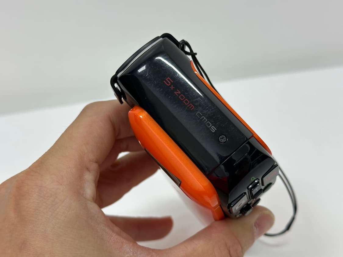 산요 작티 빈티지 캠코더 10MEGA PIXEL오렌지 상품이미지7