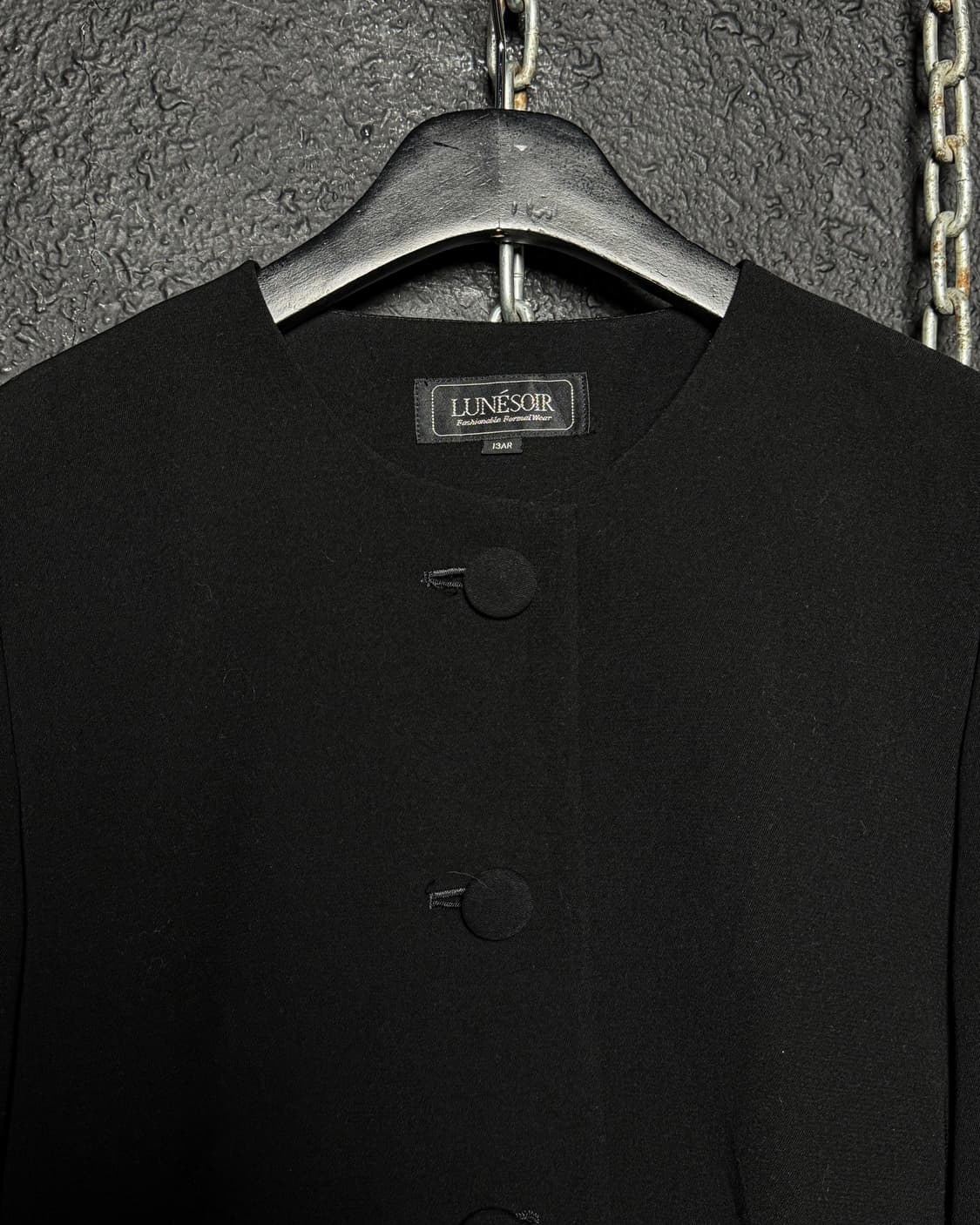 Cropped No-Collar Jacket 상품이미지8