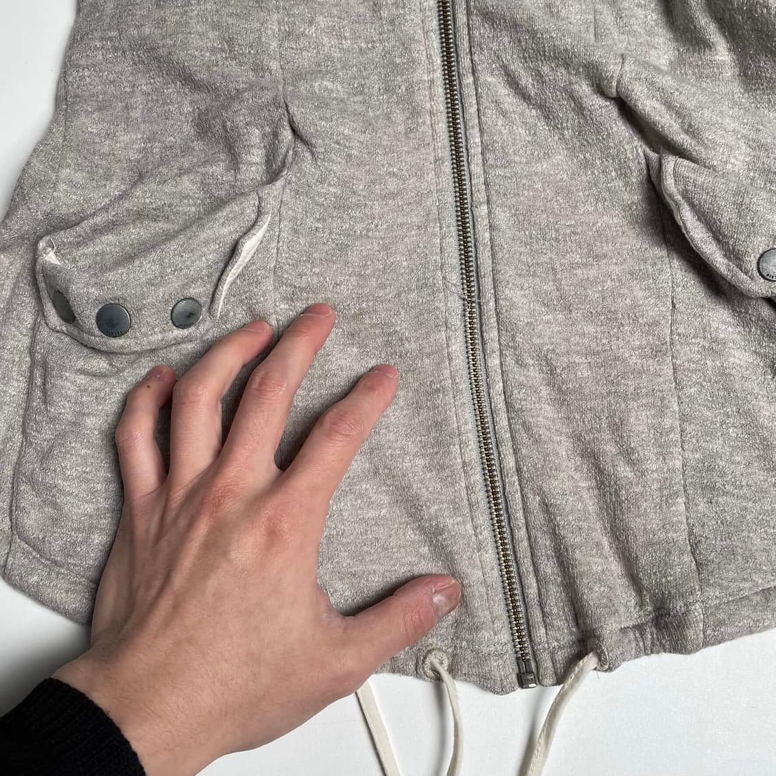 Diesel  포켓 포인트 집업 후드 자켓 상품이미지10