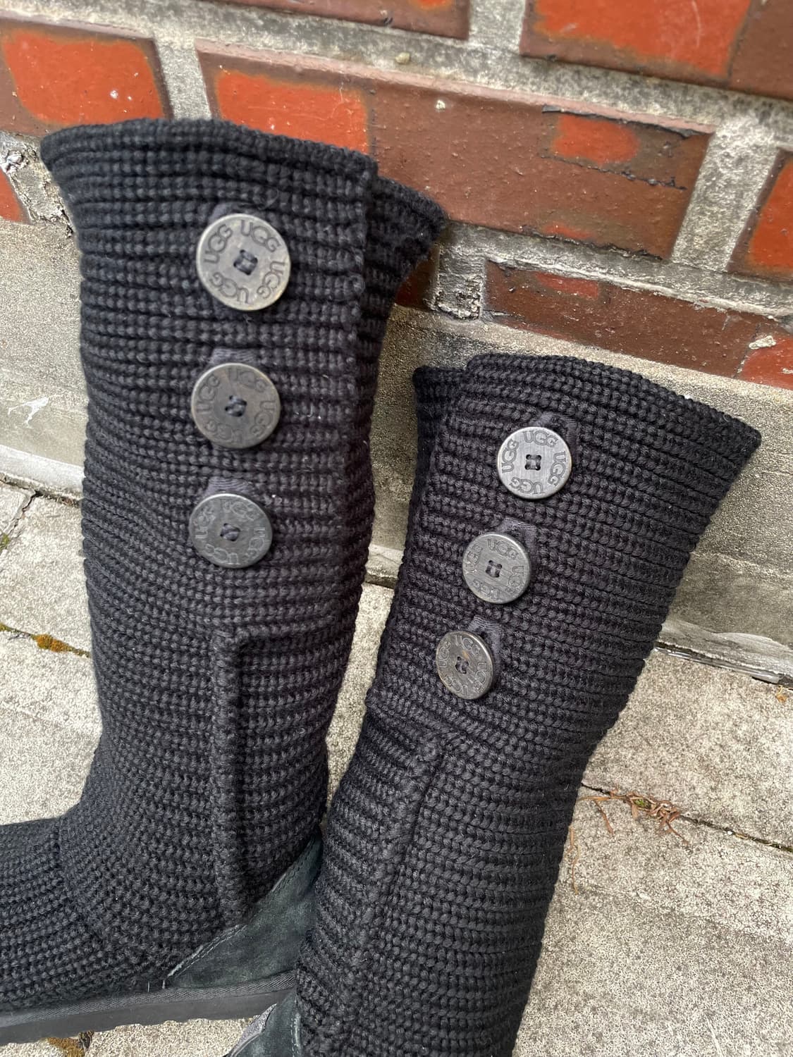 (레어)Ugg 카디 니트 롱 부츠  상품이미지8