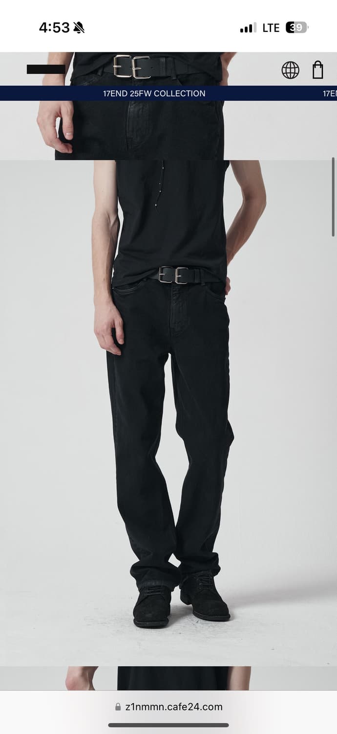 17end M013 스트레이트데님 상품이미지1