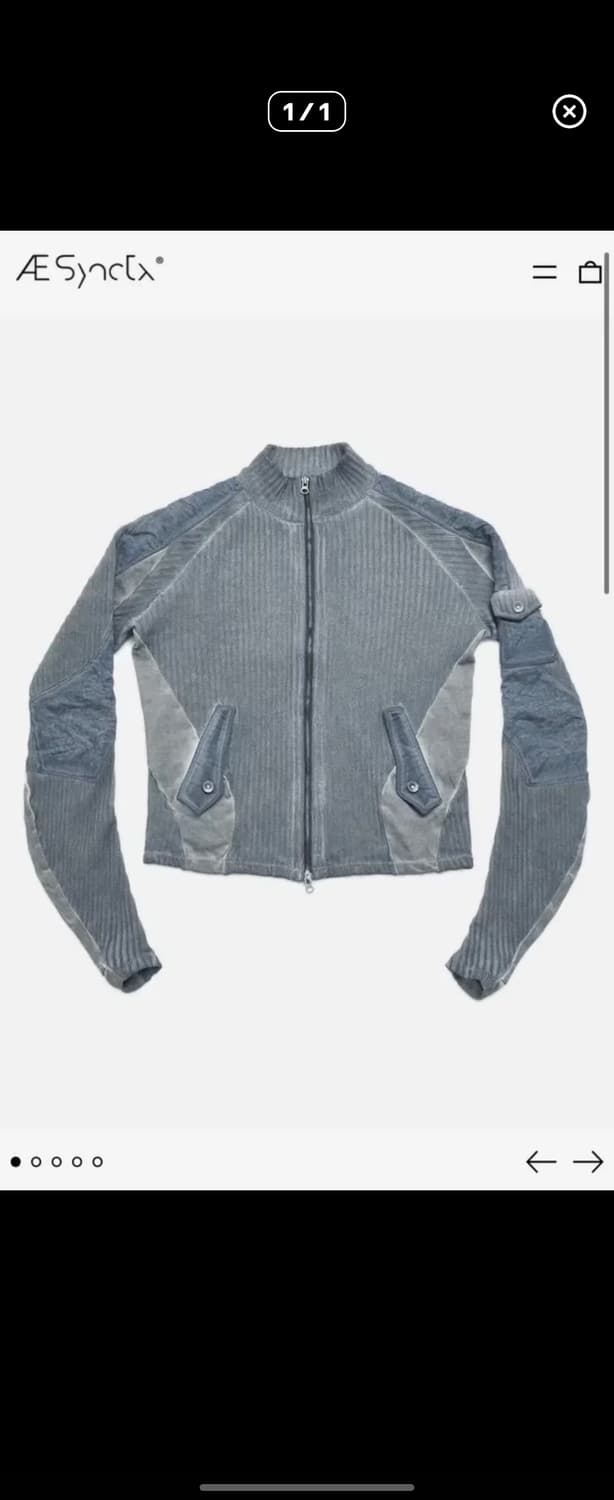 에이시네틱스 집업 가디건 m 상품이미지1