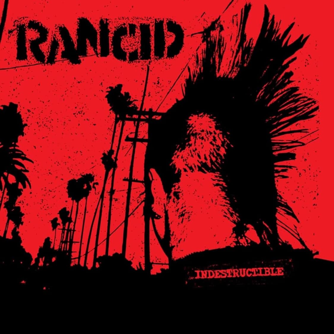 빈티지 00s 랜시드 RANCID INDESTRUCTIBLE 티셔츠 L 상품이미지8