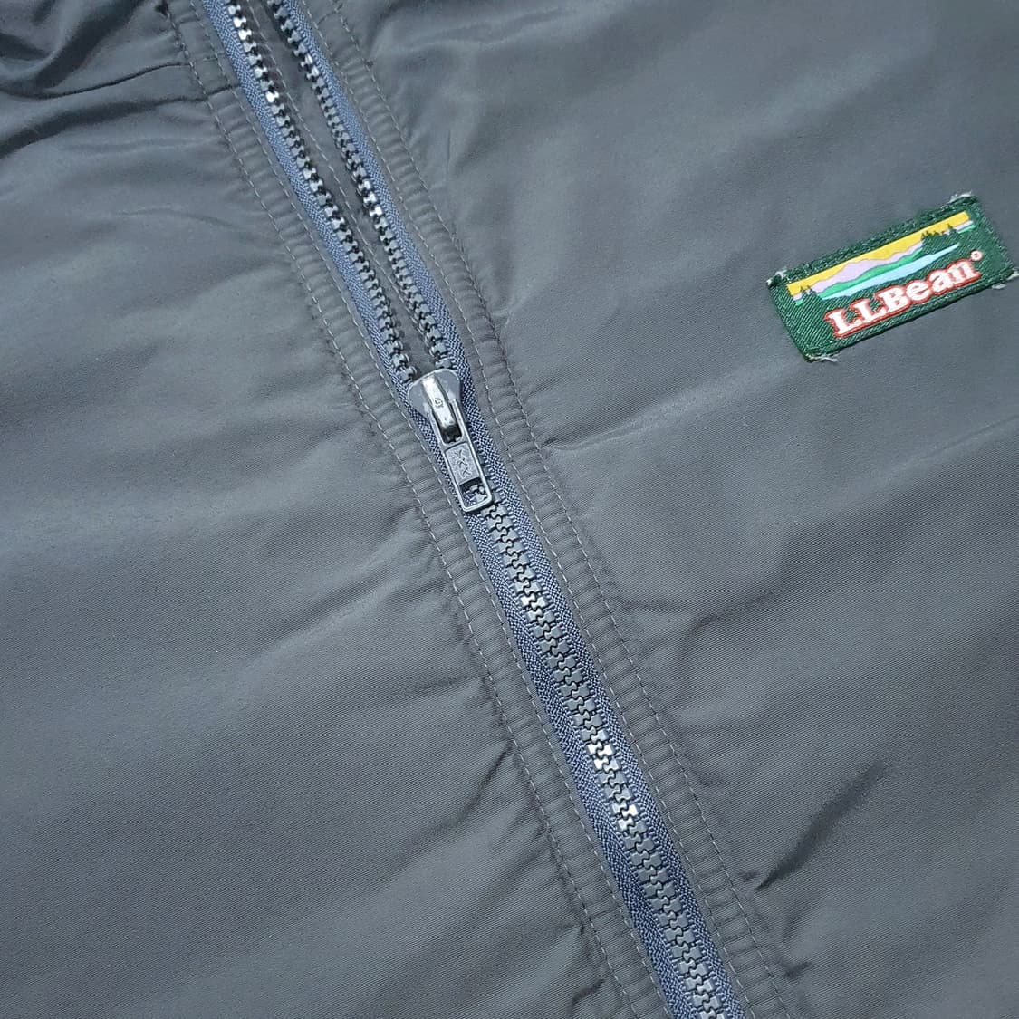 엘엘빈 90s 웜업 자켓 그레이 백패치 L (105-110) 상품이미지8