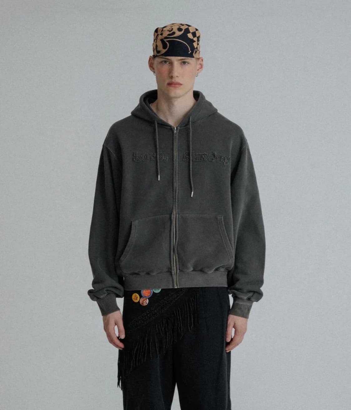 선데이후르츠마켓 러브 선데이 후드 집업 L 상품이미지1