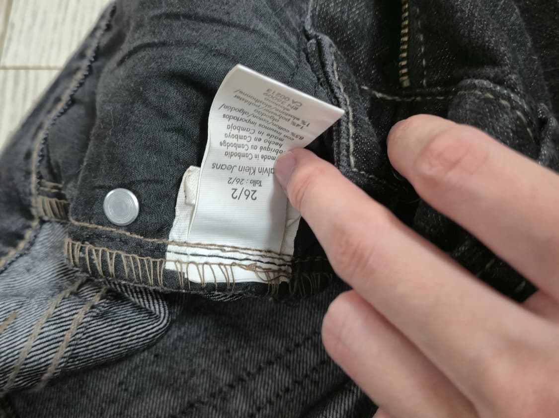 캘빈클라인 데님 팬츠 로우라이즈 상품이미지6