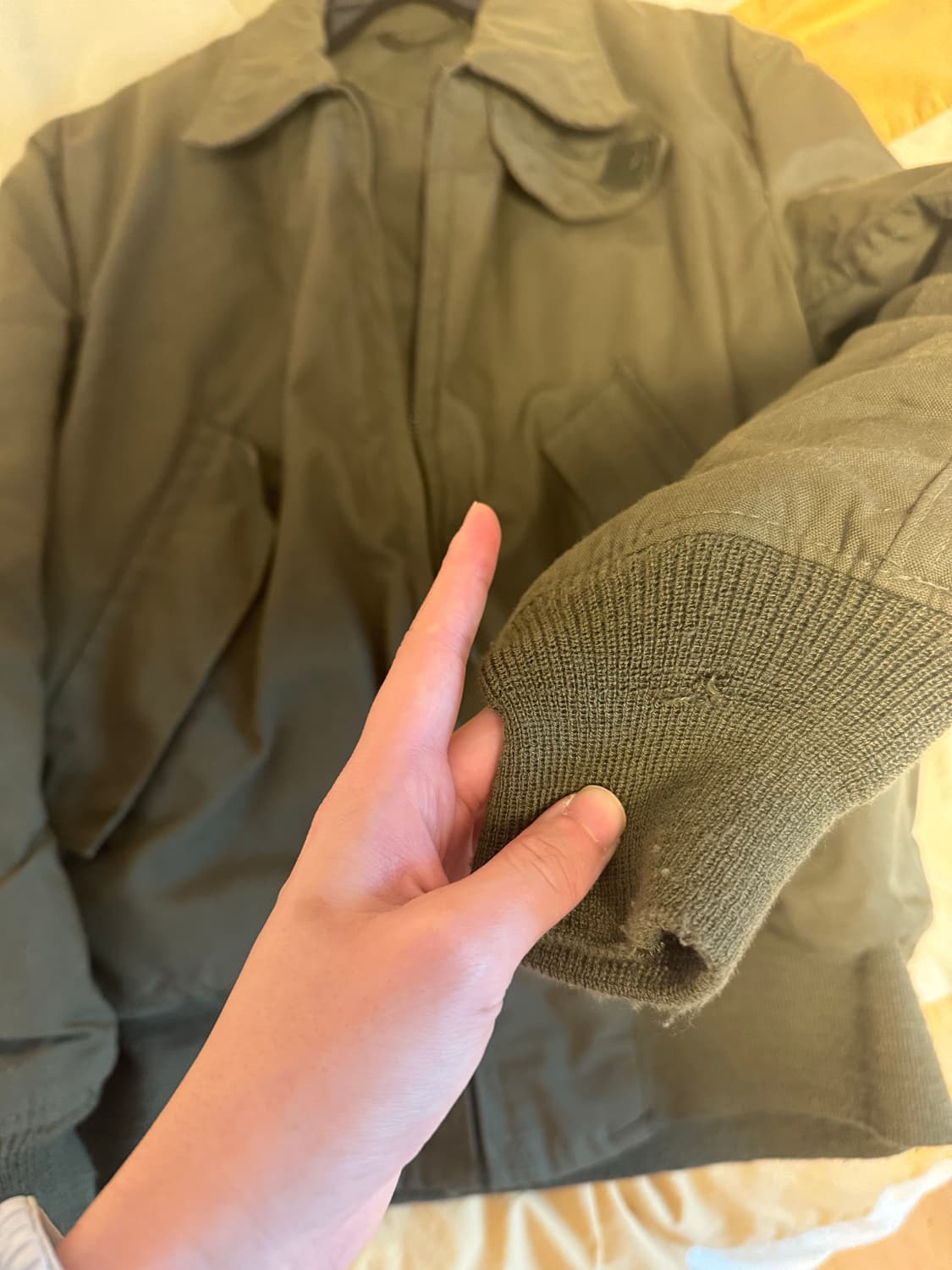 [XS-R] 오리지널 미군 cvc 탱커자켓 상품이미지5