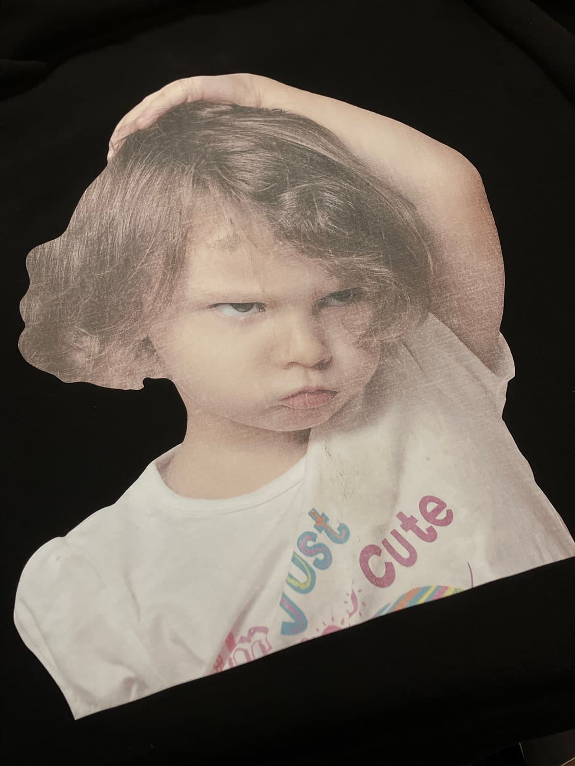 아크메드라비 빅프린팅 반팔 티셔츠 블랙 #csz3194 상품이미지5