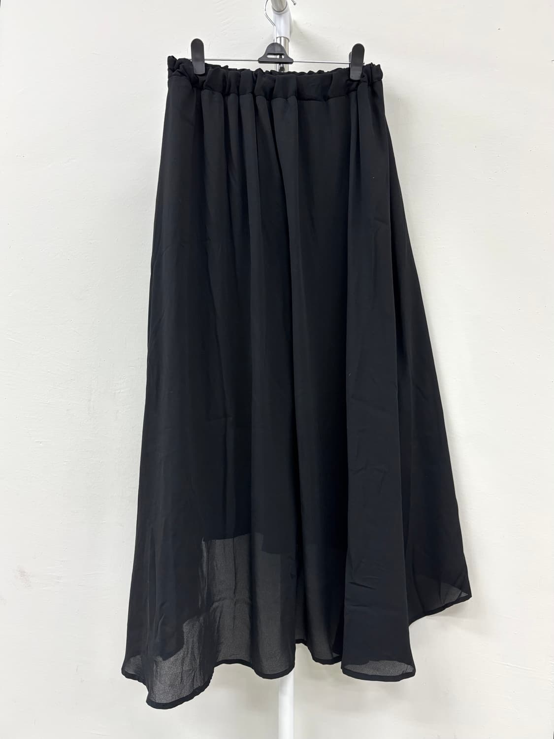 빈티지 블랙 쉬폰 스커트 상품이미지6