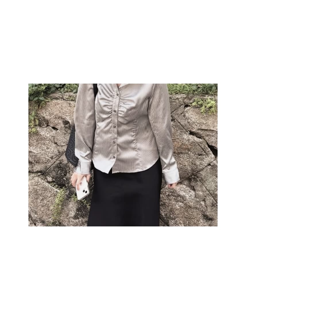 ESPRITMUR 여성 폴리에스테르 셔츠 상품이미지2