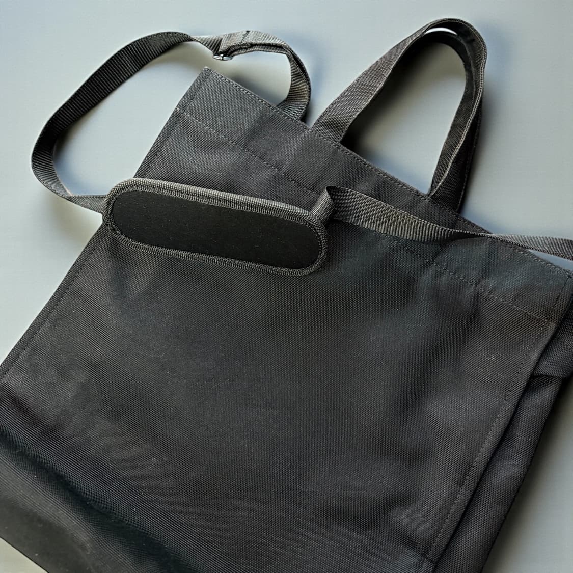 준지 프론트로고 캔버스 토트백.크로스백 상품이미지7