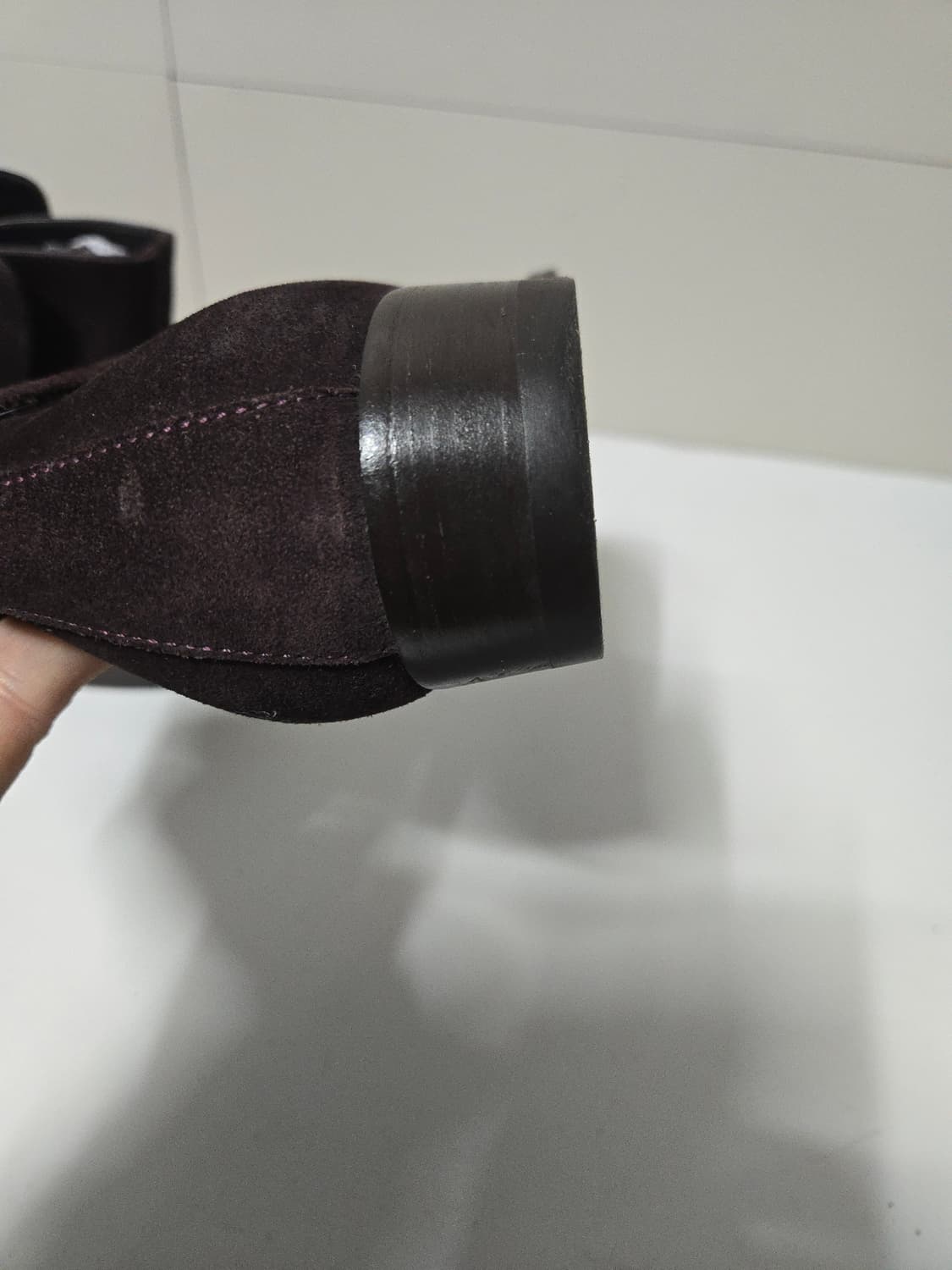 생로랑 조드퍼 스웨이드 부츠 39 1/2 (255) 상품이미지7