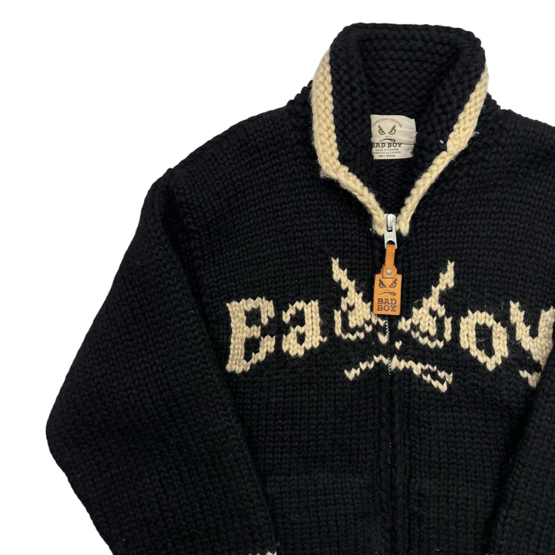 90s 배드보이 헤비 울 코위챤 M 상품이미지2
