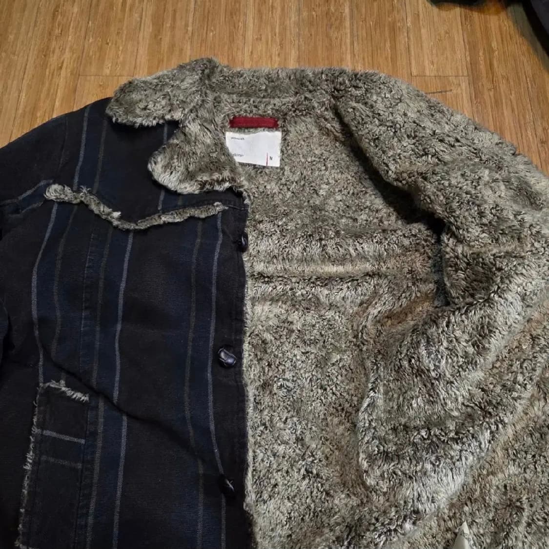 JPN 00s 리바이스 레드룹 웨스턴 쉐르파 코튼 자켓 (M) 상품이미지5