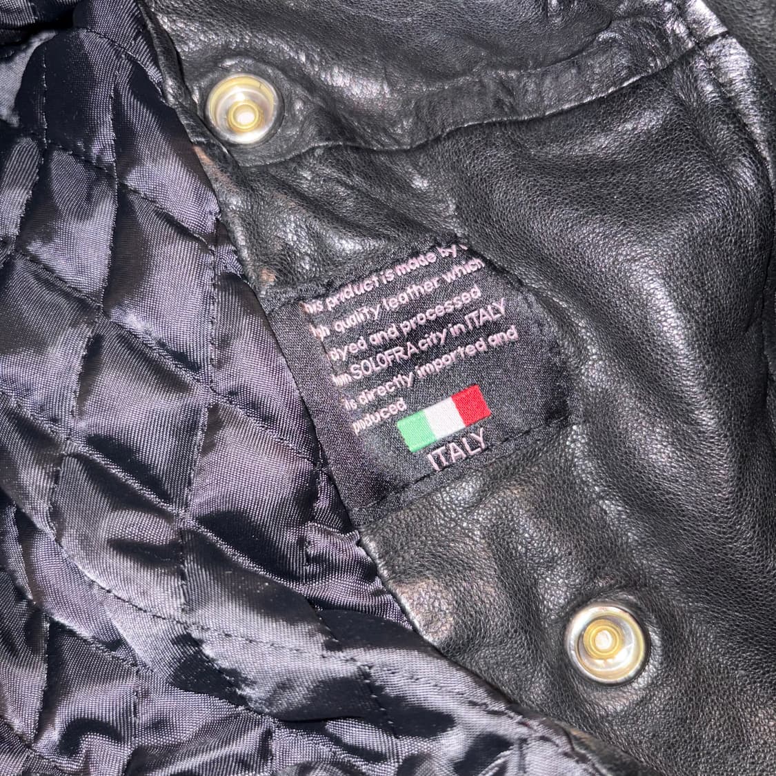 [55] 이태리 웨스턴 블랙 양가죽 레더 바이커 자켓 D270 상품이미지8