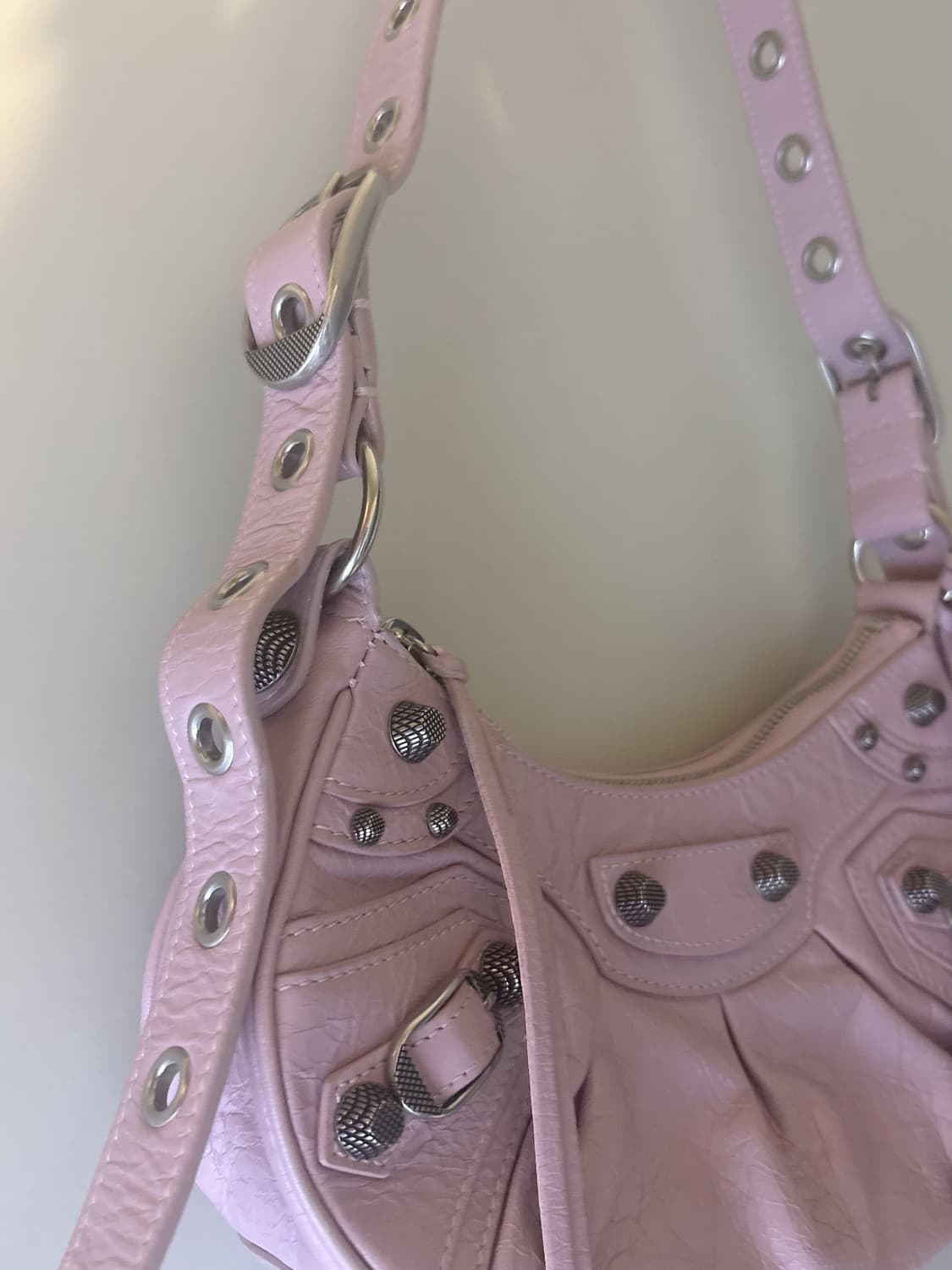 발렌시아가 르카골 xs 숄더백 파우더핑크 상품이미지4