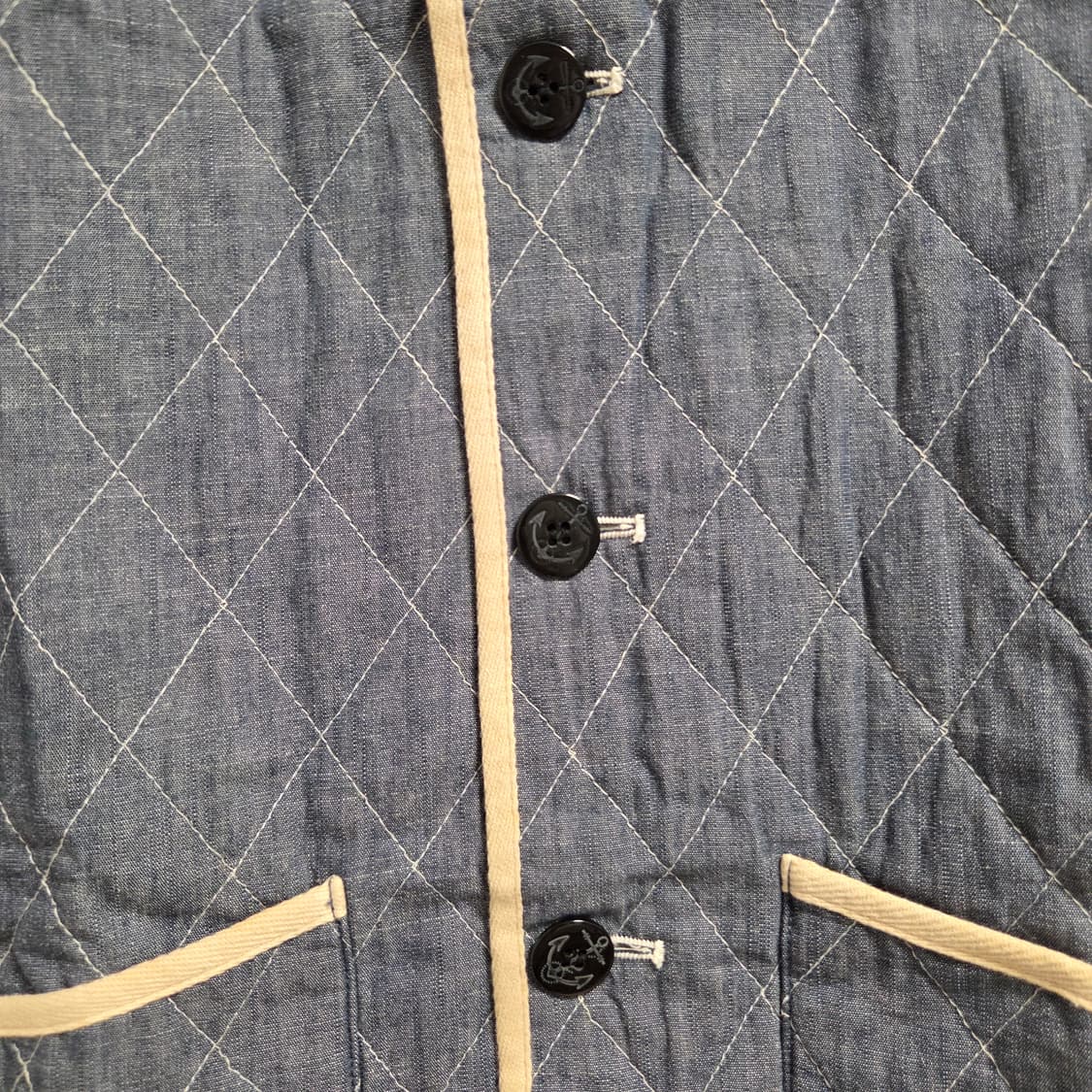 Dolly Varden 재팬 퀄팅 베스트 자켓 조끼 L(100) 상품이미지6