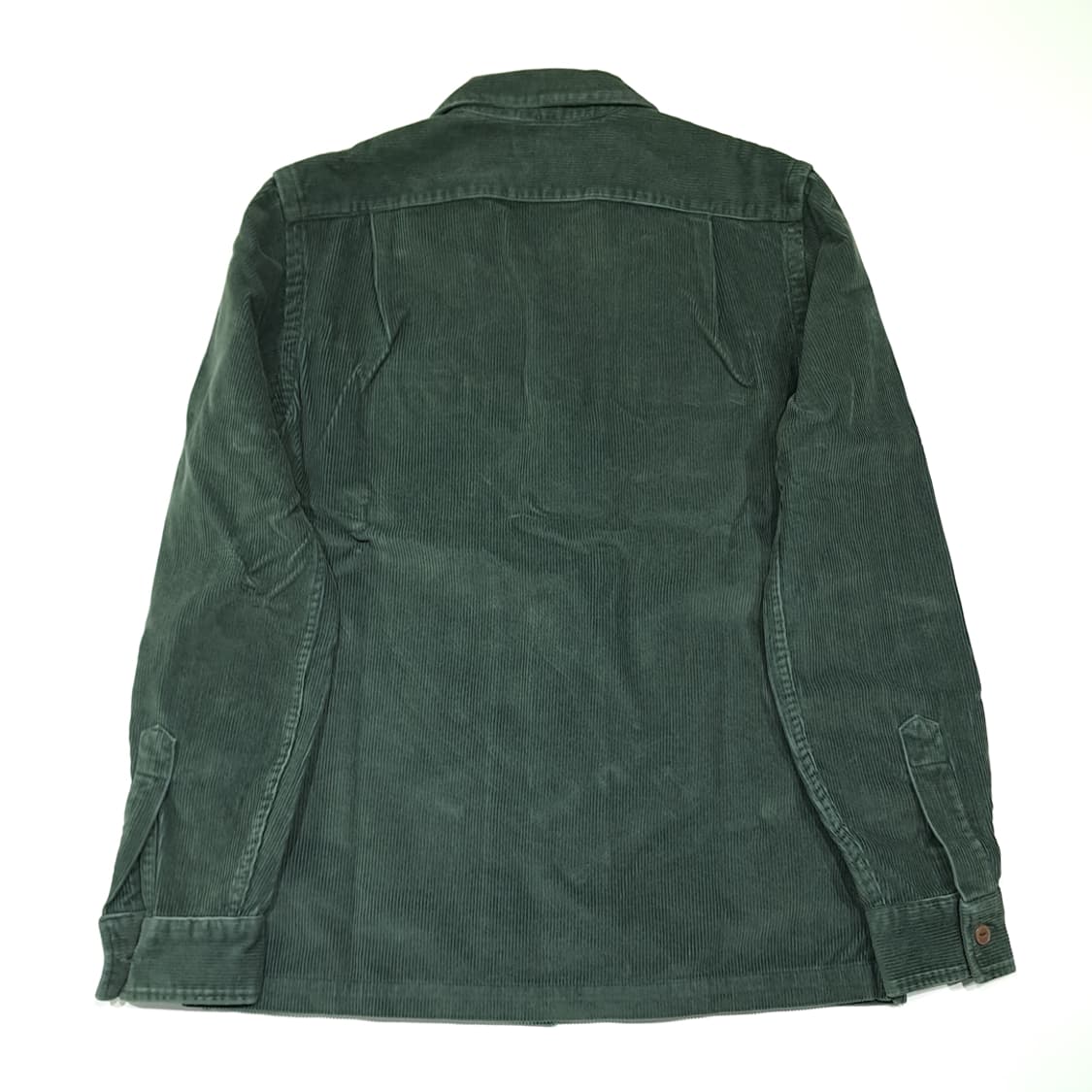 CK026 XS 폴로 QR인증 코듀로이 포레스트그린 워크 셔츠 남방 상품이미지8