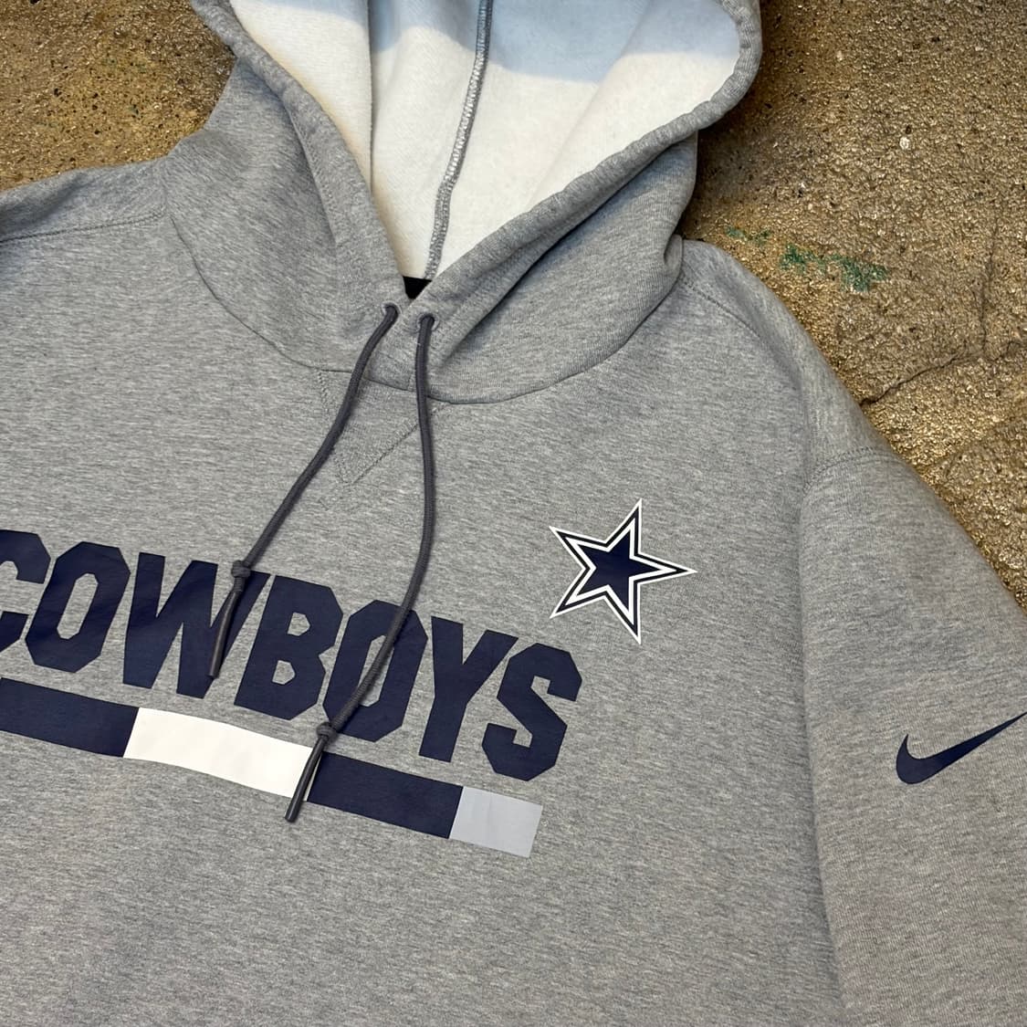 새상품급 USA 미국 빈티지 나이키 NFL 달라스카우보이  후드티 상품이미지4