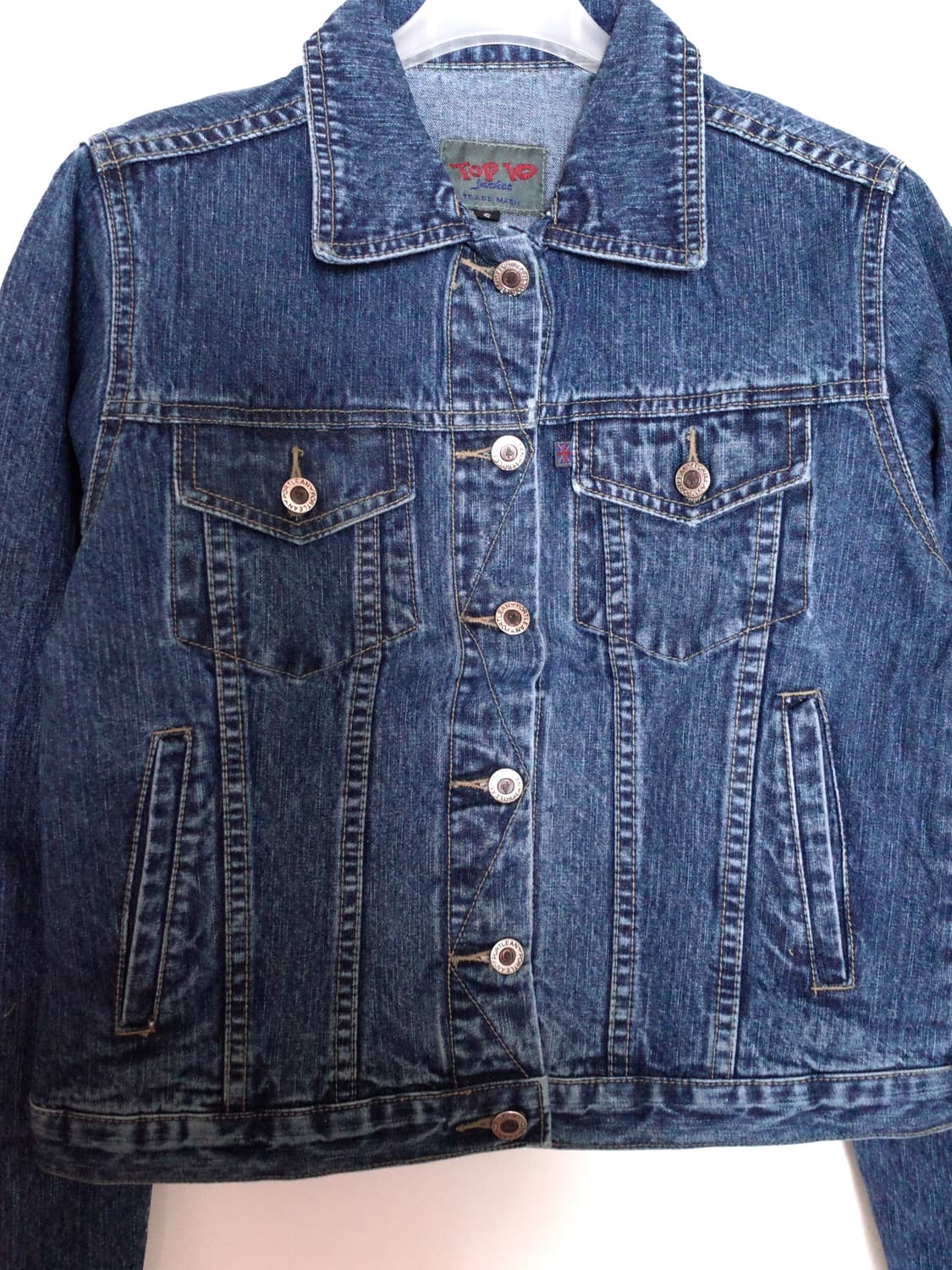 빈티지 데님 자켓 상품이미지3