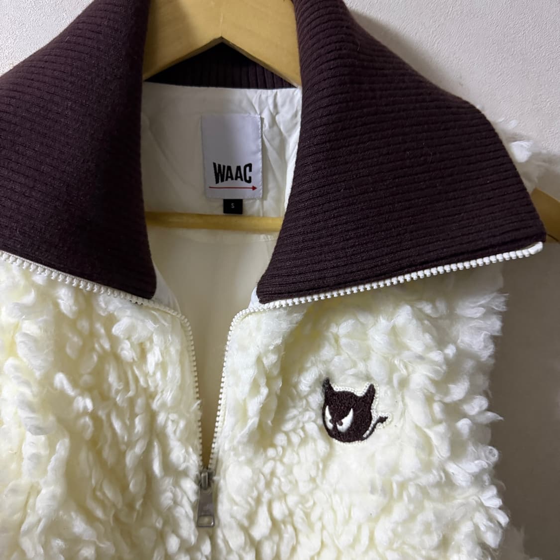 왁 WAAC 골프 우먼 플리스 베스트 S (여성 55정도) 상품이미지5