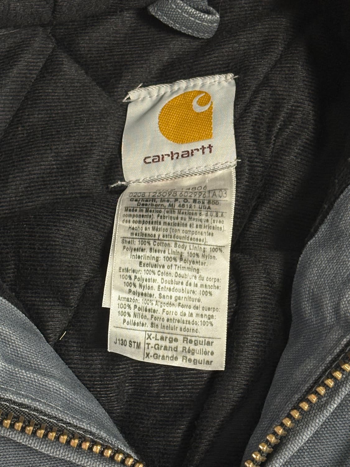 00s 칼하트 J130 STM 액티브 자켓 상품이미지7