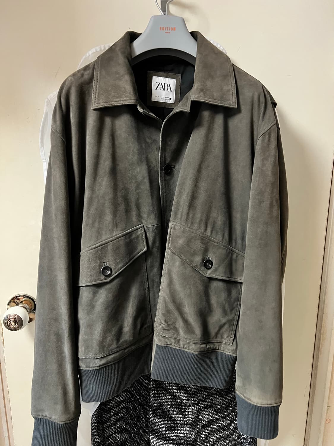 자라 스웨이드 자켓 상품이미지1