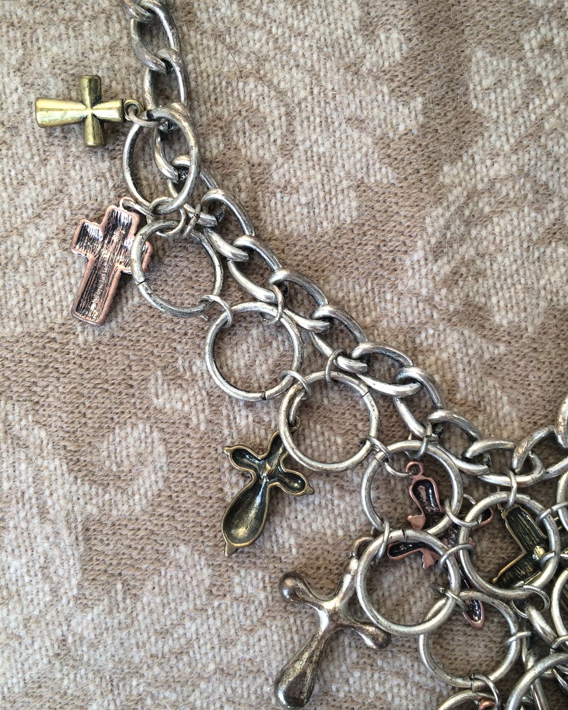 cross layer chain necklace 상품이미지9