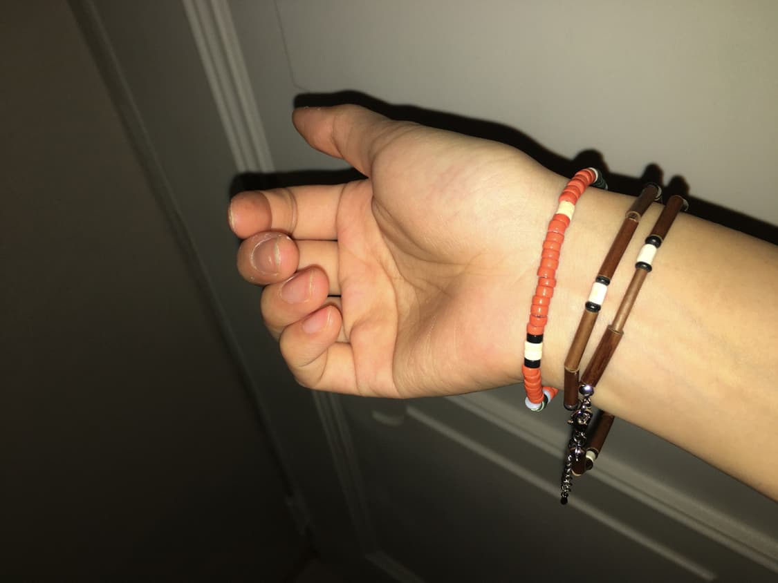 flower boy mood necklace & bracelet 상품이미지3