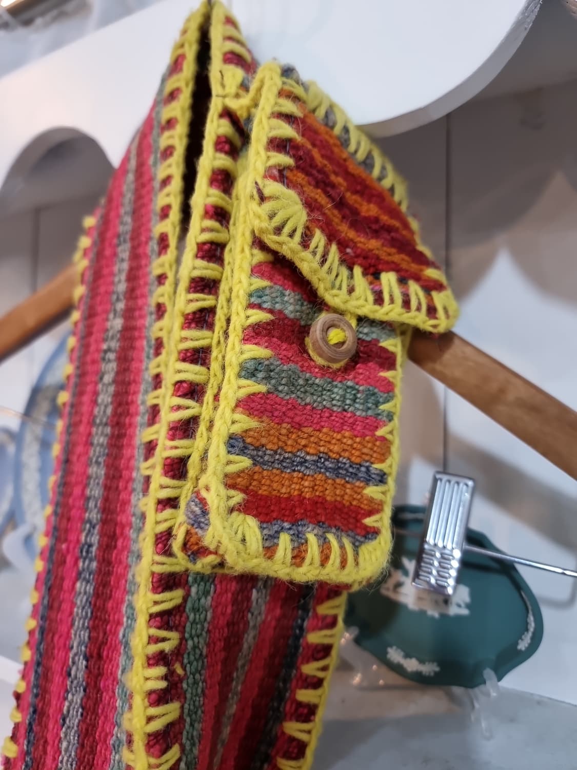 핸드메이드 스트라이프 백팩 상품이미지3