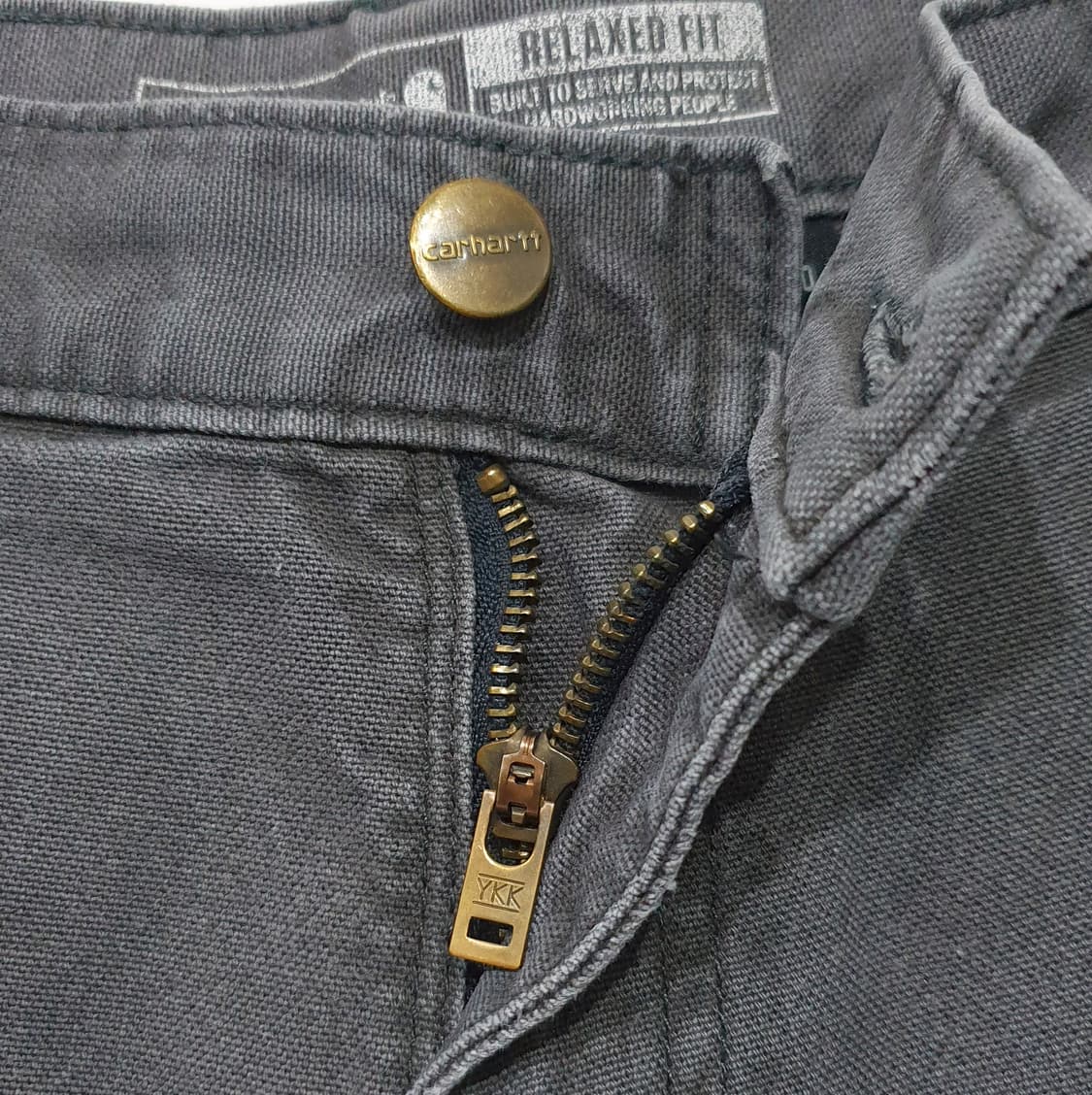 칼하트 더블니 그레이 릴렉스 핏 32 (31~32) 상품이미지5