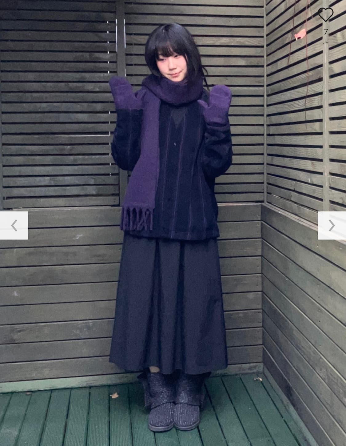 [새상품]유니클로 수플레얀청키스톨 머플러 상품이미지3